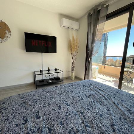 New Studio, Piscine Et Vue Mer • Proche De Monaco 보솔레이 외부 사진